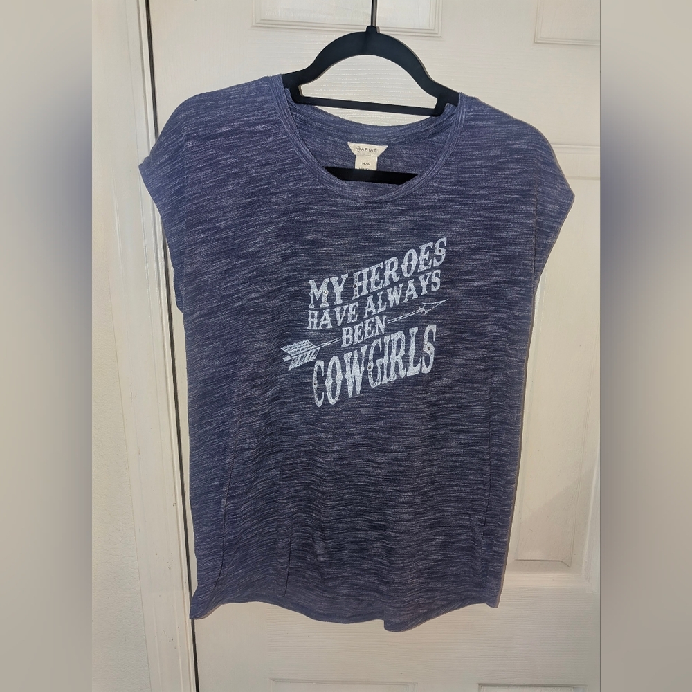 Ariat "My Heros Have Always Been Cowgirls" T-Shirt